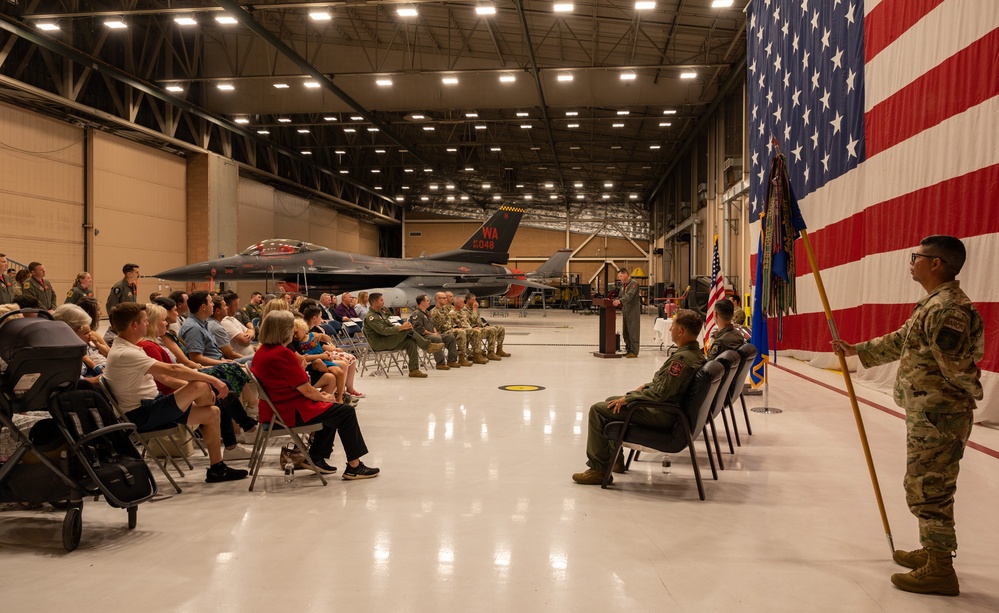 64th AGRS Change of Command