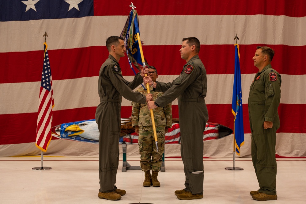 64th AGRS Change of Command