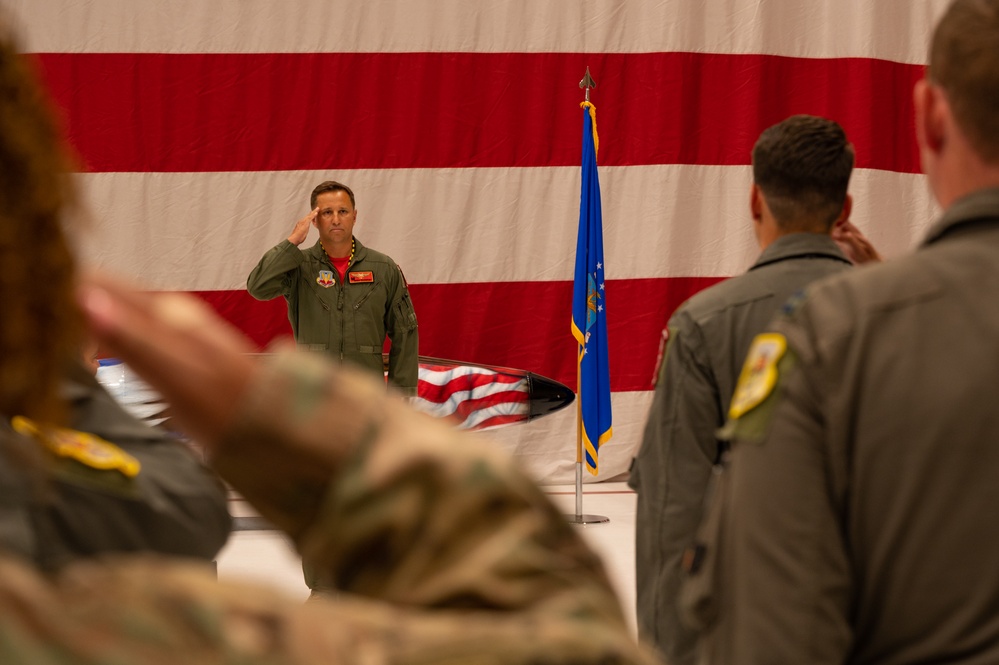 64th AGRS Change of Command