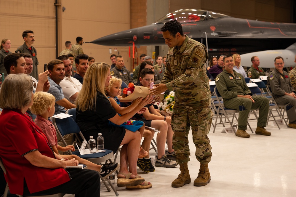 64th AGRS Change of Command