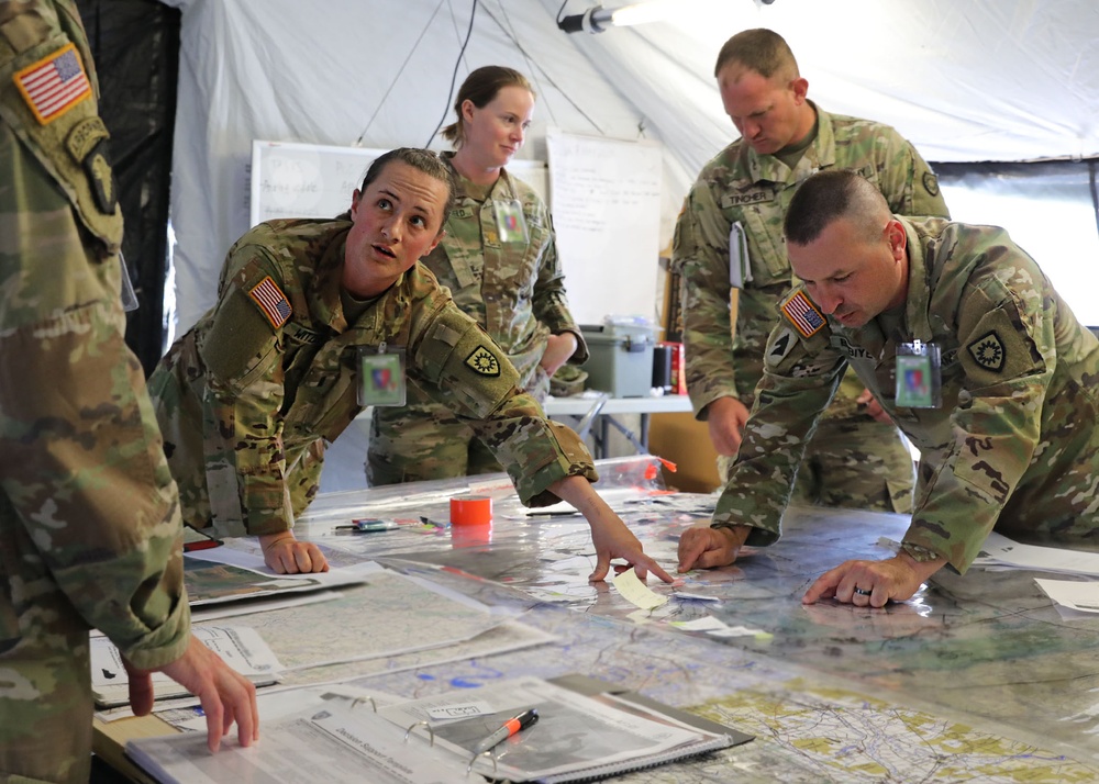 Legion Brigade refines skills during CPX with 38 ID