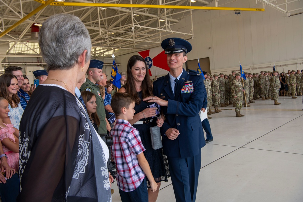 22nd Air Refueling Wing Change of Command, 2023