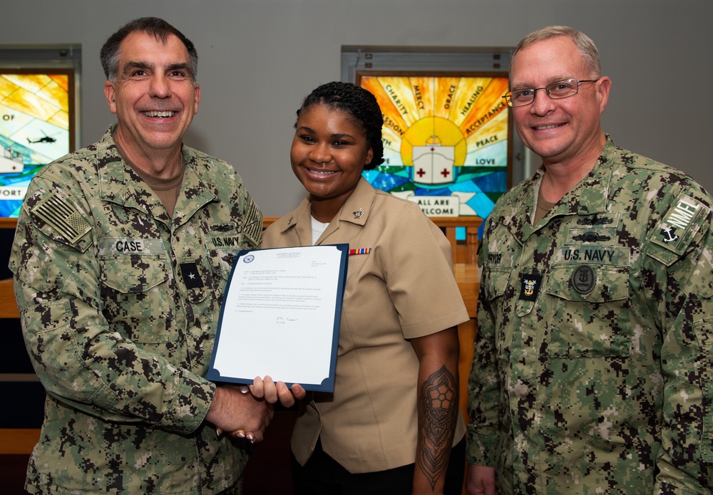 NMFL Frocking Ceremony