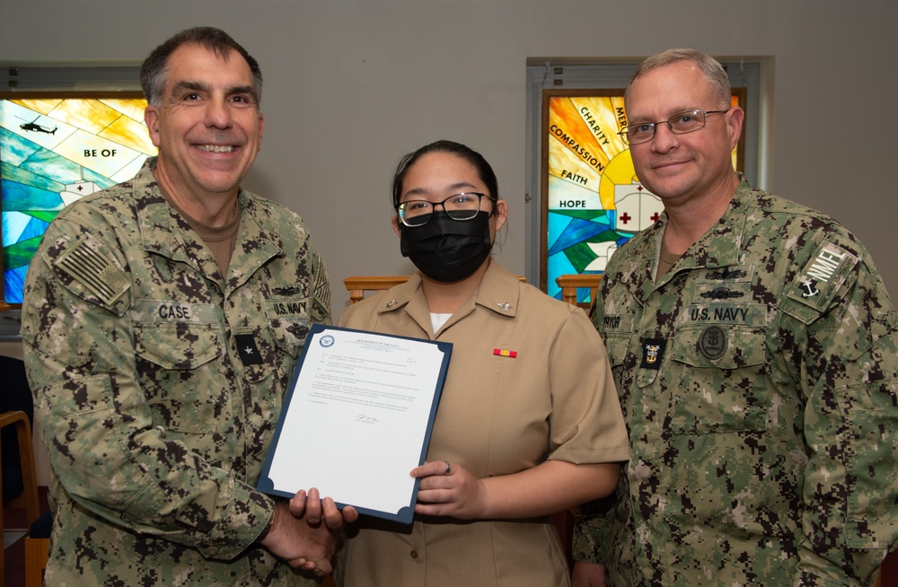 NMFL Frocking Ceremony