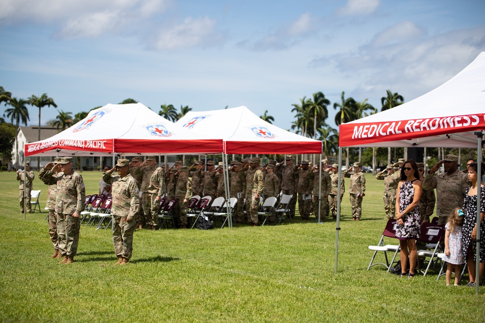 U.S. Army Medical Readiness Command Pacific Change of Command Ceremony