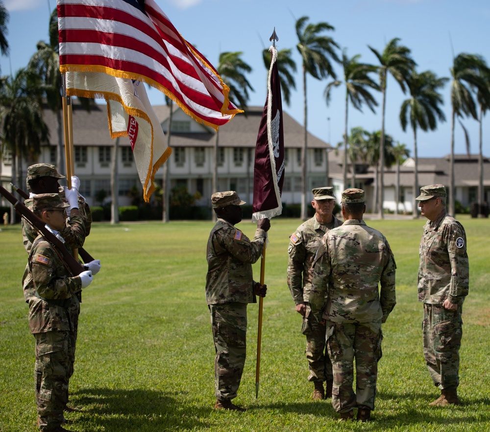 U.S. Army Medical Readiness Command Pacific Change of Command Ceremony