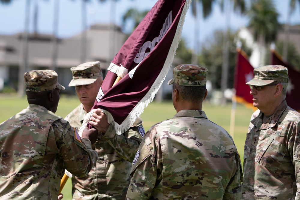 U.S. Army Medical Readiness Command Pacific Change of Command Ceremony