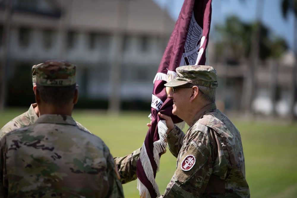 U.S. Army Medical Readiness Command Pacific Change of Command Ceremony