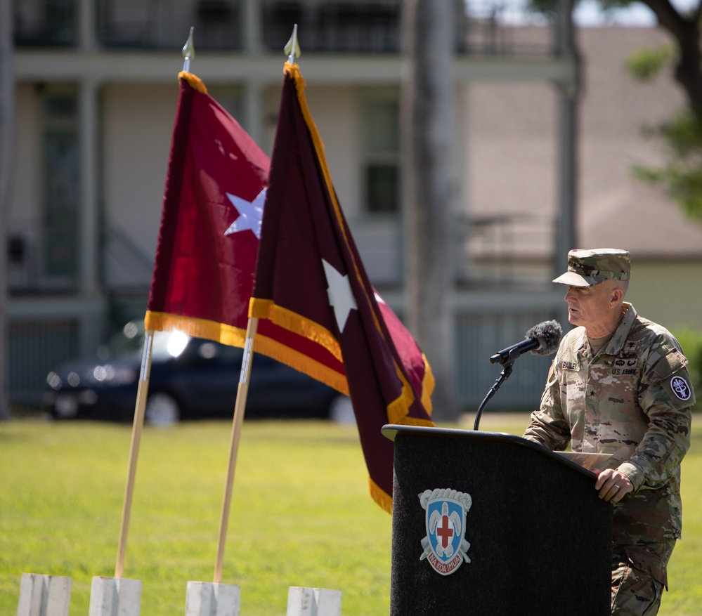 U.S. Army Medical Readiness Command Pacific Change of Command Ceremony