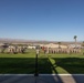 Marines with Weapons Company, 3rd Battalion, 4th Marine Regiment, are dismissed for the last time