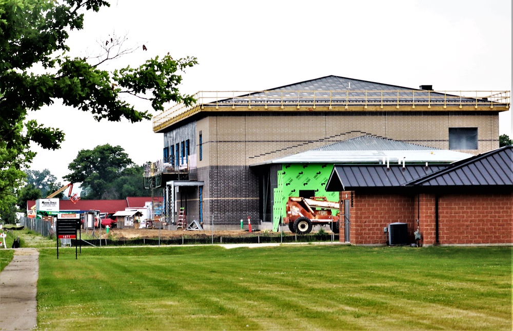 une 2023 construction operations of $11.96 million transient training brigade headquarters at Fort McCoy