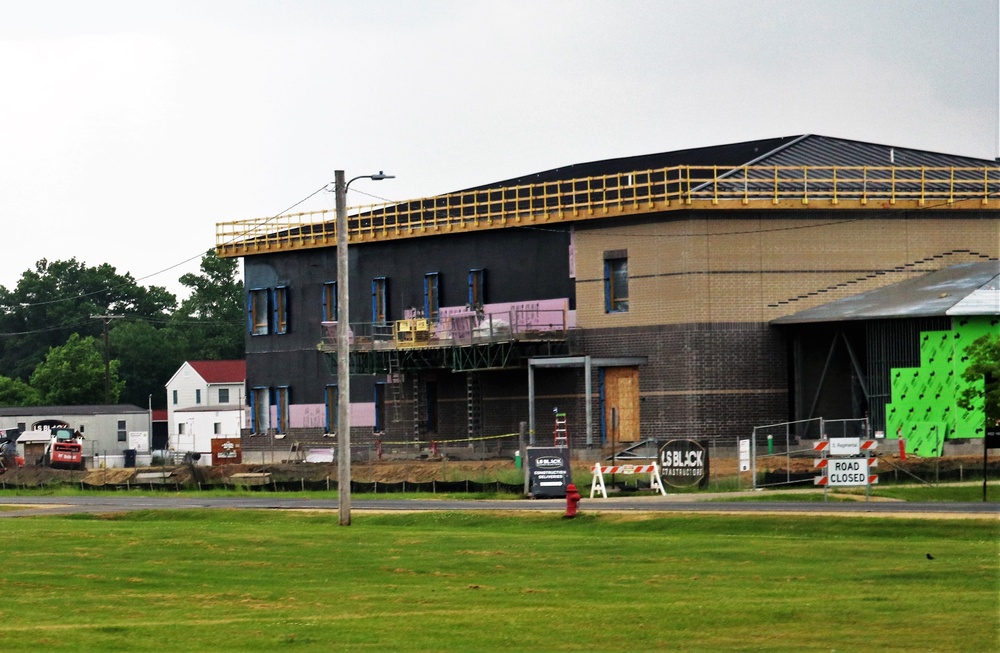 une 2023 construction operations of $11.96 million transient training brigade headquarters at Fort McCoy