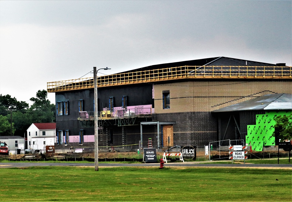 une 2023 construction operations of $11.96 million transient training brigade headquarters at Fort McCoy