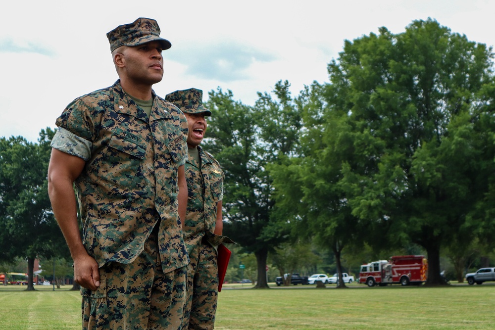 Sgt. Mendoza Promotion Ceremony