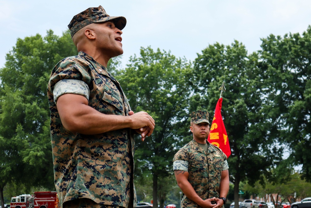 Sgt. Mendoza Award Ceremony