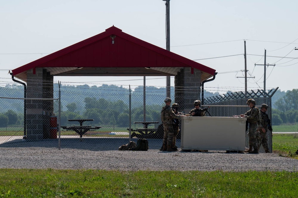 Training during a Large Scale Readiness Exercise