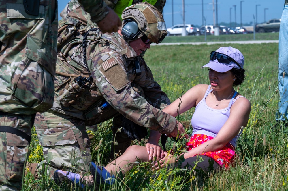 Training during a Large Scale Readiness Exercise