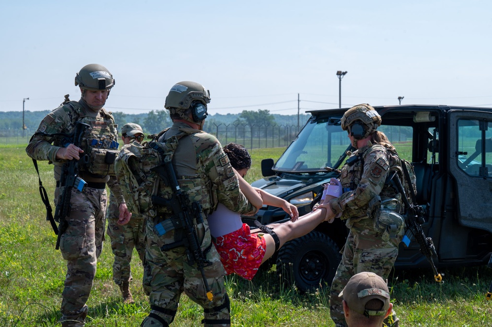 Training during a Large Scale Readiness Exercise