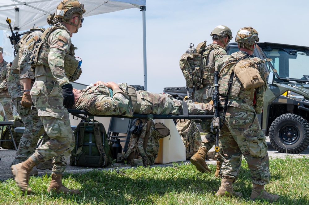 Training during a Large Scale Readiness Exercise