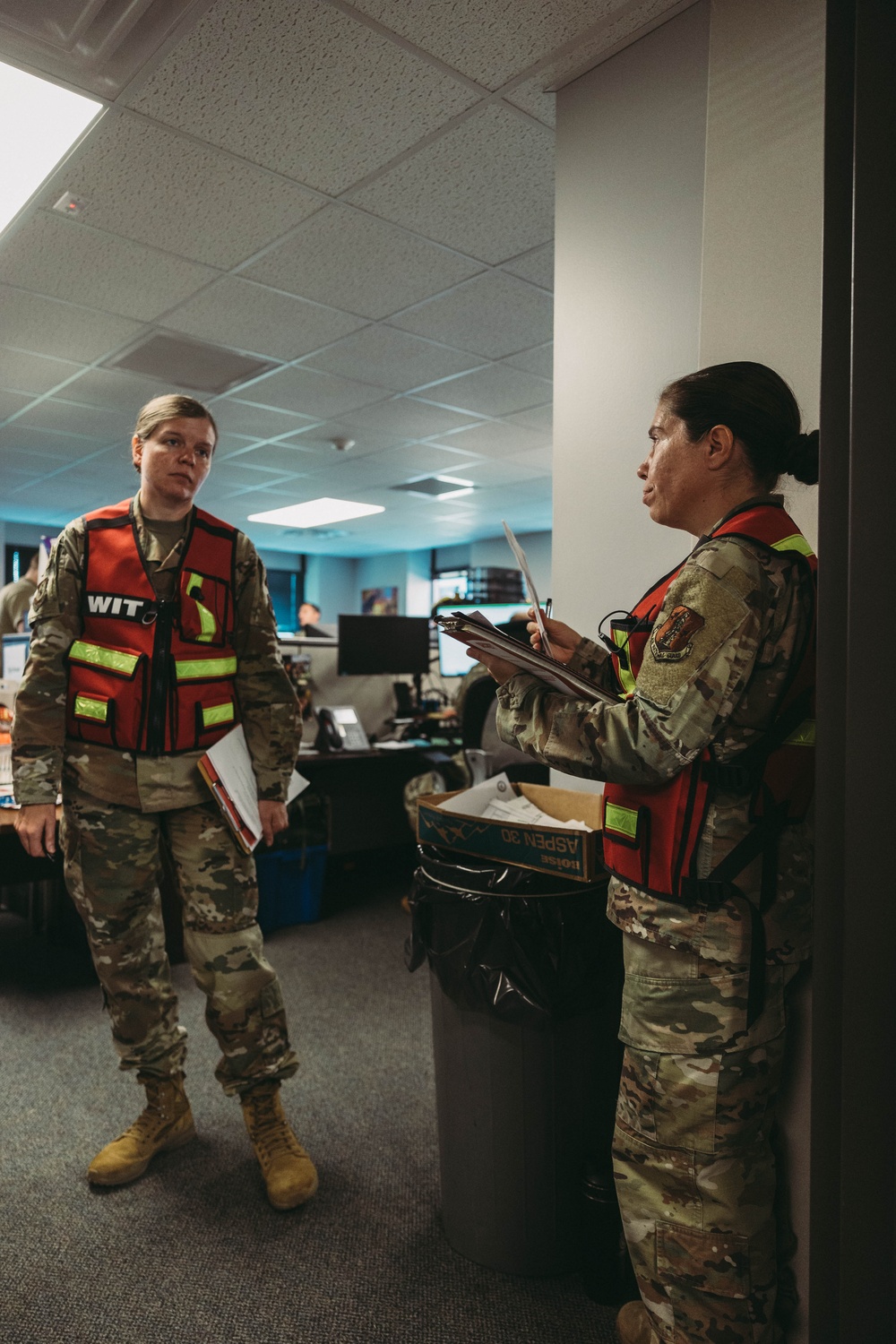Finance participates in Large Readiness Exercise