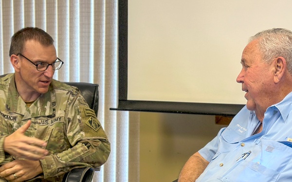 Galveston District Meets with Port of Palacios