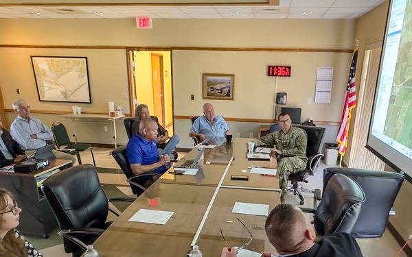 Galveston District Meets with Port of Palacios