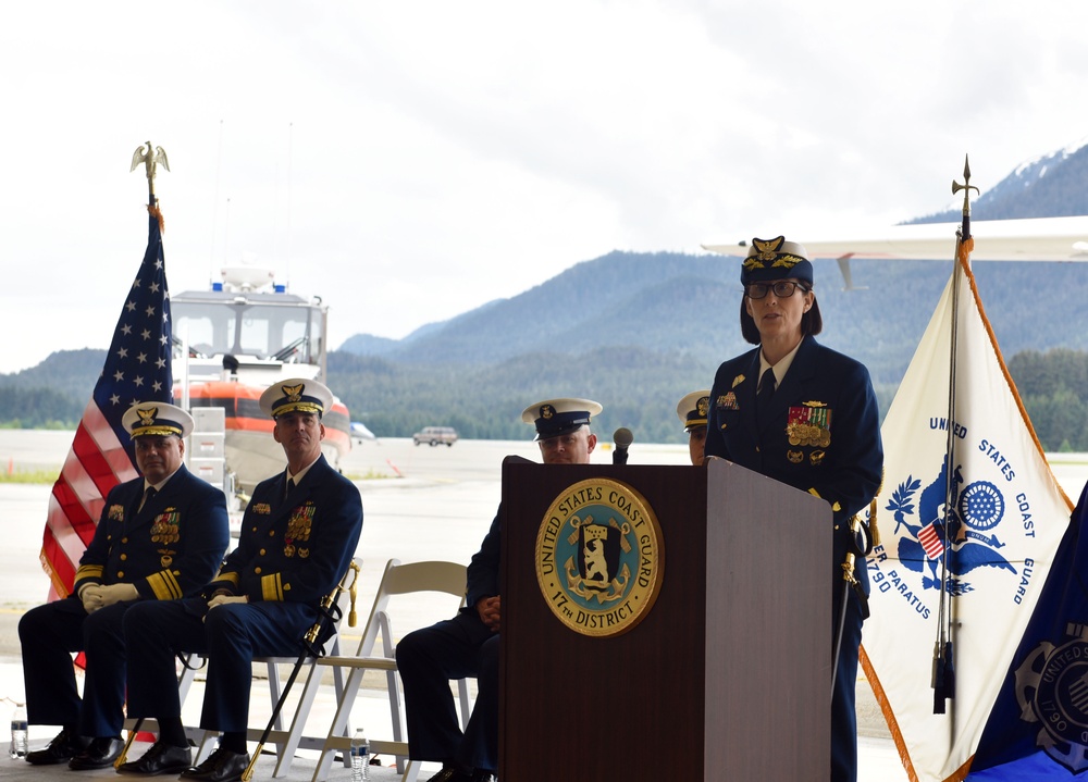 Coast Guard 17th District change-of-command