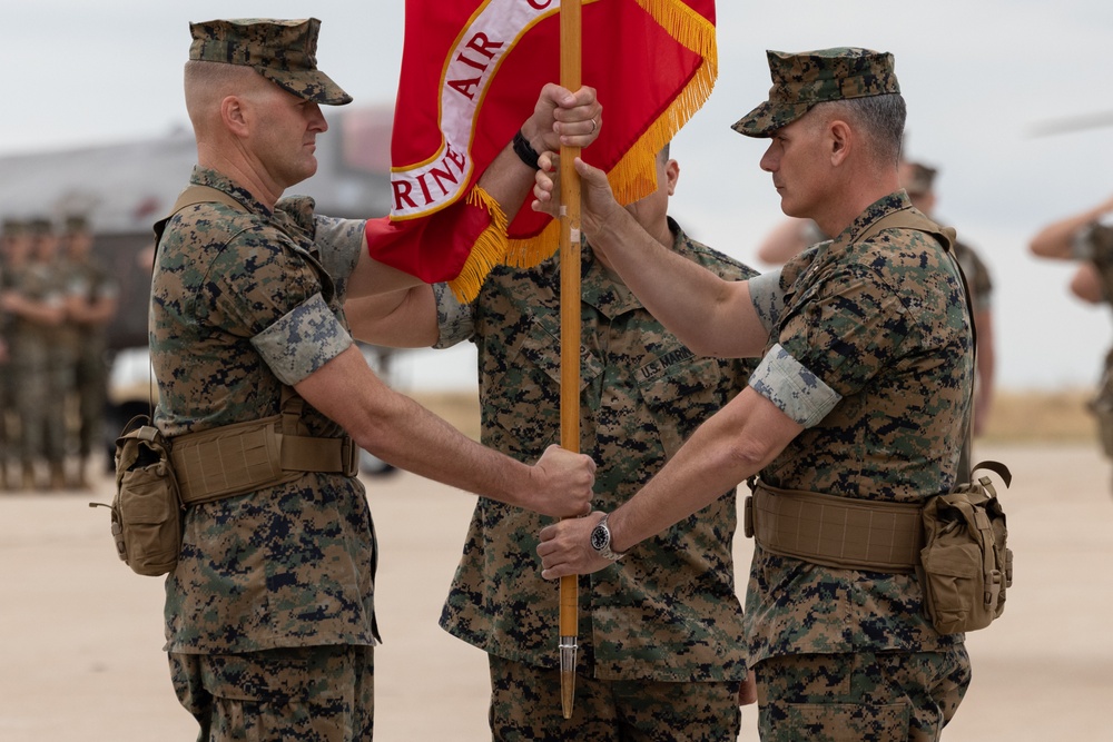 Marine Air Control Group 38 change of command