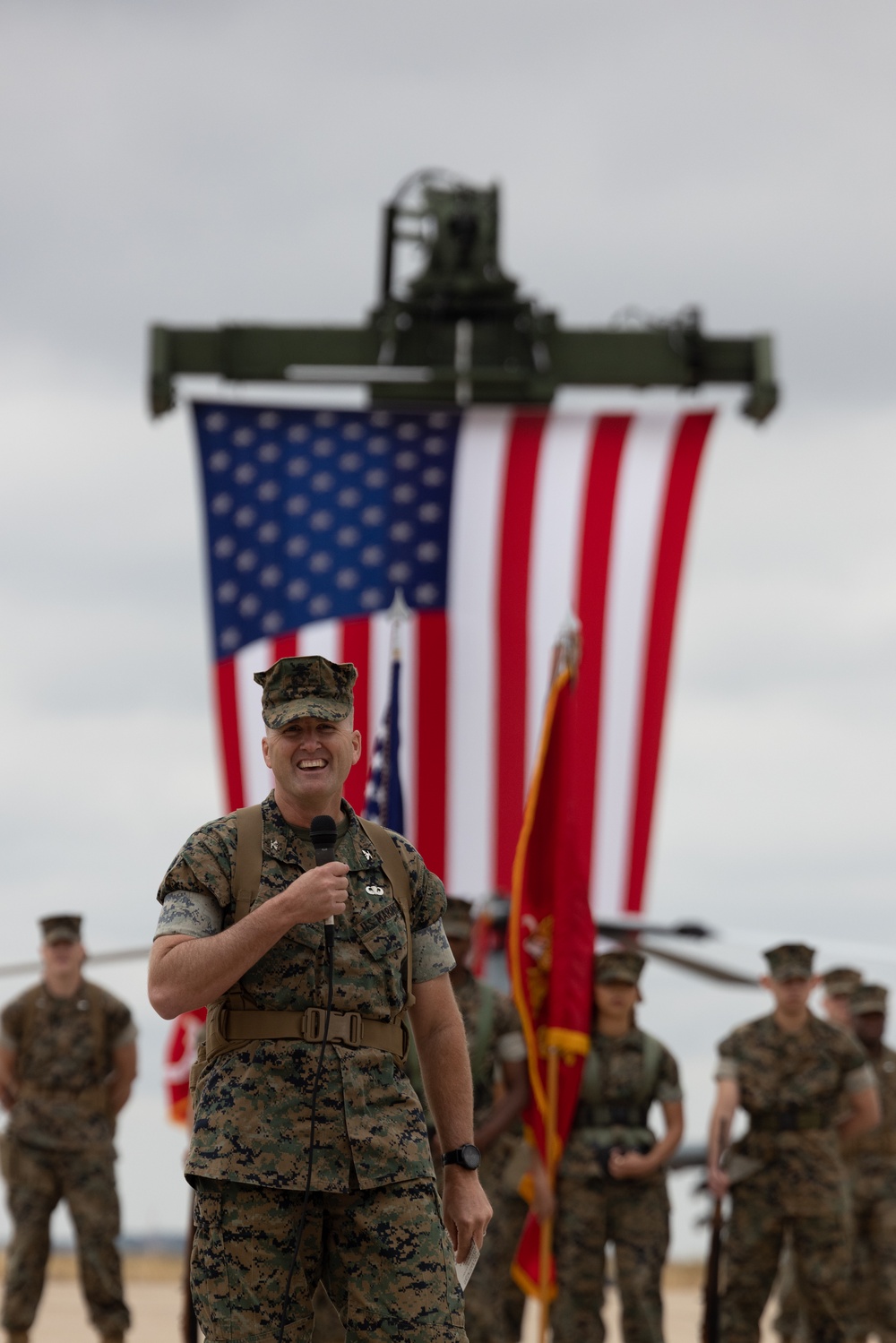 Marine Air Control Group 38 change of command