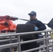Coast Guard Cutter Alert crewmembers conduct drug offload in San Diego