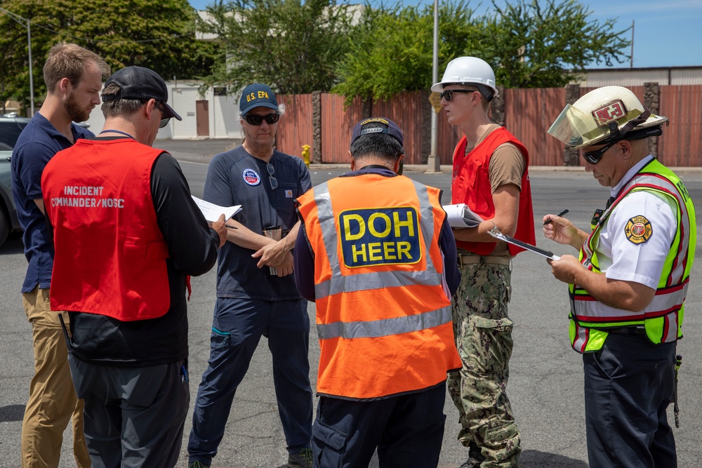 JTF-RH Spill Response Exercise