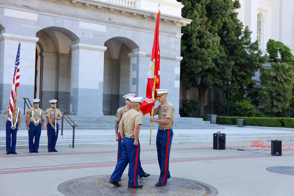 Recruiting Station Sacramento Change of Command