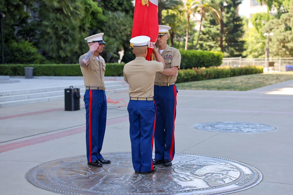 Recruiting Station Sacramento Change of Command