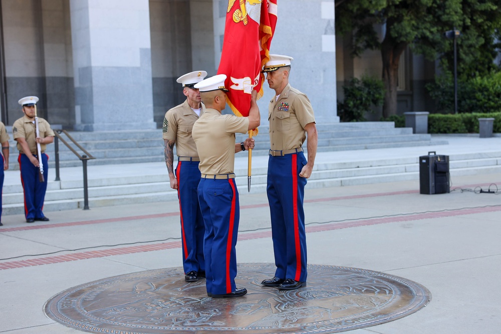 Recruiting Station Sacramento Change of Command