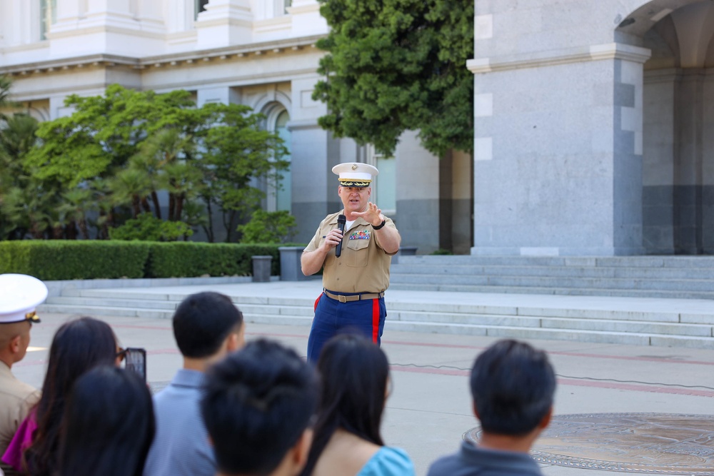 Recruiting Station Sacramento Change of Command