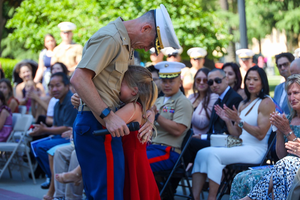 Recruiting Station Sacramento Change of Command