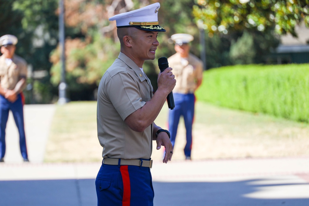 Recruiting Station Sacramento Change of Command