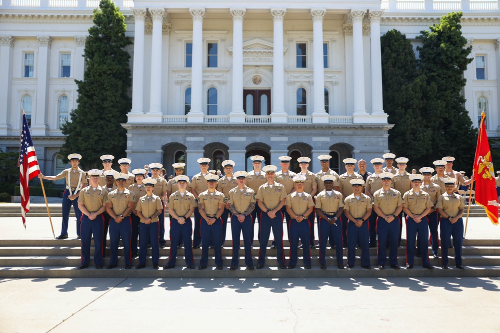 Recruiting Station Sacramento Change of Command