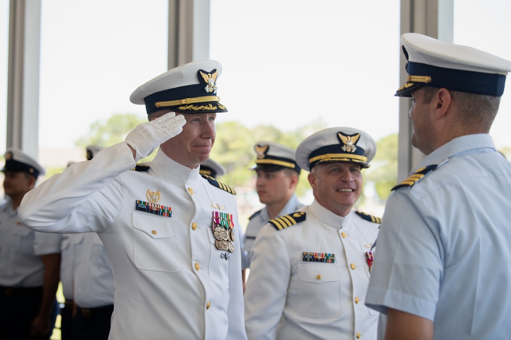 Coast Guard Sector Houston-Galveston holds change-of-command ceremony