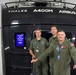 Col. Rusty Ballard, 182nd Airlift Wing commander, tours the German Airbus A400m