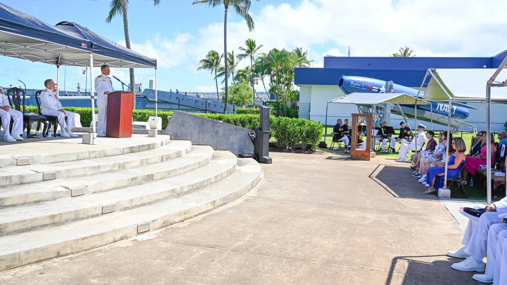 Naval Submarine Training Center, Pacific Change of Command