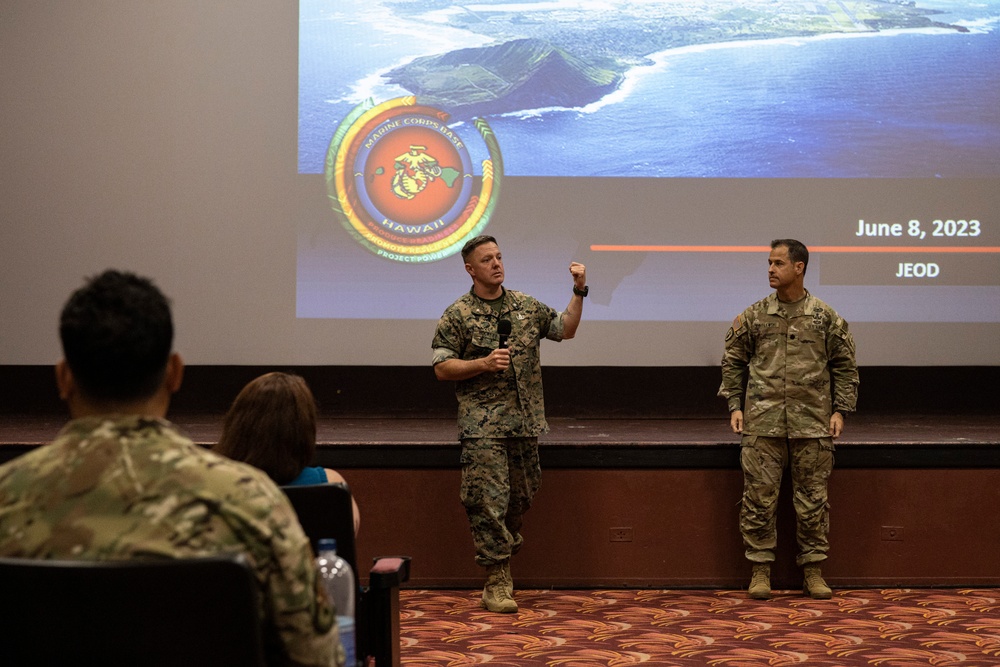 2023 Joint EOD Symposium, Marine Corps Base Hawaii