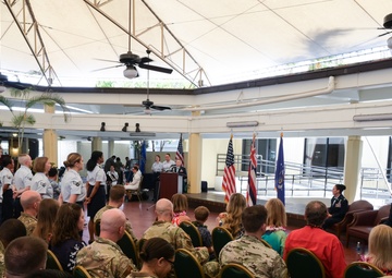 392nd Intelligence Squadron change of command