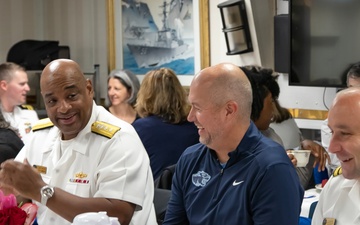 Navy Talent Acquisition Group Portland hosts educators for breakfast during Portland Fleet Week