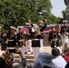 Quantico Marine Band performs at the Soldiers’ and Sailors’ Monument in New York during Fleet Week