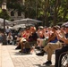 Quantico Marine Band performs at Bryant Park in New York during Fleet Week