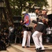 Quantico Marine Band performs at Bryant Park in New York during Fleet Week