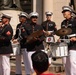 Quantico Marine Band performs at Bryant Park in New York during Fleet Week