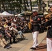 Quantico Marine Band performs at Bryant Park in New York during Fleet Week