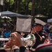 Quantico Marine Band performs at Bryant Park in New York during Fleet Week